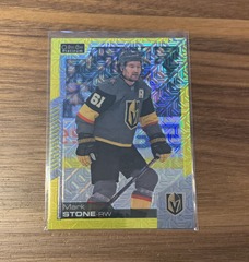 2020-21 O-Pee-Chee Platinum Yellow Traxx #40 Mark Stone 029/249 Golden Knights